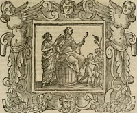 An illustration from Andreae Alciati Emblemata cum commentariis Claudii Minois I.C. Francisci Sanctii Brocensis, & notis Laurentij Pignorij Patavini : nouissima hac editione in continuam vnius commentarij seriem congestis, in certas quasdam quasi classes dispositis, & plusquam dimidia parte auctis (1661)