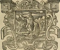 An illustration from Andreae Alciati Emblemata cum commentariis Claudii Minois I.C. Francisci Sanctii Brocensis, & notis Laurentij Pignorij Patavini : nouissima hac editione in continuam vnius commentarij seriem congestis, in certas quasdam quasi classes dispositis, & plusquam dimidia parte auctis (1661)