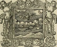 An illustration from Andreae Alciati Emblemata cum commentariis Claudii Minois I.C. Francisci Sanctii Brocensis, & notis Laurentij Pignorij Patavini : nouissima hac editione in continuam vnius commentarij seriem congestis, in certas quasdam quasi classes dispositis, & plusquam dimidia parte auctis (1661)