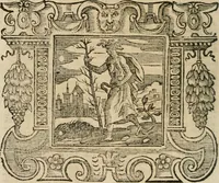 An illustration from Andreae Alciati Emblemata cum commentariis Claudii Minois I.C. Francisci Sanctii Brocensis, & notis Laurentij Pignorij Patavini : nouissima hac editione in continuam vnius commentarij seriem congestis, in certas quasdam quasi classes dispositis, & plusquam dimidia parte auctis (1661)
