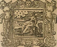 An illustration from Andreae Alciati Emblemata cum commentariis Claudii Minois I.C. Francisci Sanctii Brocensis, & notis Laurentij Pignorij Patavini : nouissima hac editione in continuam vnius commentarij seriem congestis, in certas quasdam quasi classes dispositis, & plusquam dimidia parte auctis (1661)