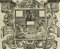 An illustration from Andreae Alciati Emblemata cum commentariis Claudii Minois I.C. Francisci Sanctii Brocensis, & notis Laurentij Pignorij Patavini : nouissima hac editione in continuam vnius commentarij seriem congestis, in certas quasdam quasi classes dispositis, & plusquam dimidia parte auctis (1661)