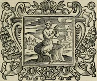 An illustration from Andreae Alciati Emblemata cum commentariis Claudii Minois I.C. Francisci Sanctii Brocensis, & notis Laurentij Pignorij Patavini : nouissima hac editione in continuam vnius commentarij seriem congestis, in certas quasdam quasi classes dispositis, & plusquam dimidia parte auctis (1661)