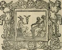 An illustration from Andreae Alciati Emblemata cum commentariis Claudii Minois I.C. Francisci Sanctii Brocensis, & notis Laurentij Pignorij Patavini : nouissima hac editione in continuam vnius commentarij seriem congestis, in certas quasdam quasi classes dispositis, & plusquam dimidia parte auctis (1661)