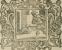 An illustration from Andreae Alciati Emblemata cum commentariis Claudii Minois I.C. Francisci Sanctii Brocensis, & notis Laurentij Pignorij Patavini : nouissima hac editione in continuam vnius commentarij seriem congestis, in certas quasdam quasi classes dispositis, & plusquam dimidia parte auctis (1661)