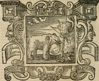 An illustration from Andreae Alciati Emblemata cum commentariis Claudii Minois I.C. Francisci Sanctii Brocensis, & notis Laurentij Pignorij Patavini : nouissima hac editione in continuam vnius commentarij seriem congestis, in certas quasdam quasi classes dispositis, & plusquam dimidia parte auctis (1661)