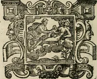 An illustration from Andreae Alciati Emblemata cum commentariis Claudii Minois I.C. Francisci Sanctii Brocensis, & notis Laurentij Pignorij Patavini : nouissima hac editione in continuam vnius commentarij seriem congestis, in certas quasdam quasi classes dispositis, & plusquam dimidia parte auctis (1661)
