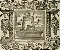 An illustration from Andreae Alciati Emblemata cum commentariis Claudii Minois I.C. Francisci Sanctii Brocensis, & notis Laurentij Pignorij Patavini : nouissima hac editione in continuam vnius commentarij seriem congestis, in certas quasdam quasi classes dispositis, & plusquam dimidia parte auctis (1661)