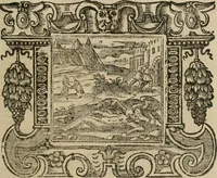 An illustration from Andreae Alciati Emblemata cum commentariis Claudii Minois I.C. Francisci Sanctii Brocensis, & notis Laurentij Pignorij Patavini : nouissima hac editione in continuam vnius commentarij seriem congestis, in certas quasdam quasi classes dispositis, & plusquam dimidia parte auctis (1661)