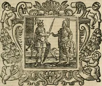 An illustration from Andreae Alciati Emblemata cum commentariis Claudii Minois I.C. Francisci Sanctii Brocensis, & notis Laurentij Pignorij Patavini : nouissima hac editione in continuam vnius commentarij seriem congestis, in certas quasdam quasi classes dispositis, & plusquam dimidia parte auctis (1661)