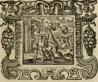 An illustration from Andreae Alciati Emblemata cum commentariis Claudii Minois I.C. Francisci Sanctii Brocensis, & notis Laurentij Pignorij Patavini : nouissima hac editione in continuam vnius commentarij seriem congestis, in certas quasdam quasi classes dispositis, & plusquam dimidia parte auctis (1661)