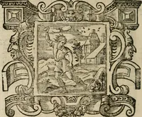 An illustration from Andreae Alciati Emblemata cum commentariis Claudii Minois I.C. Francisci Sanctii Brocensis, & notis Laurentij Pignorij Patavini : nouissima hac editione in continuam vnius commentarij seriem congestis, in certas quasdam quasi classes dispositis, & plusquam dimidia parte auctis (1661)