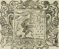 An illustration from Andreae Alciati Emblemata cum commentariis Claudii Minois I.C. Francisci Sanctii Brocensis, & notis Laurentij Pignorij Patavini : nouissima hac editione in continuam vnius commentarij seriem congestis, in certas quasdam quasi classes dispositis, & plusquam dimidia parte auctis (1661)