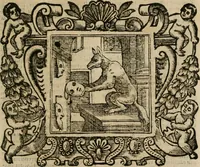 An illustration from Andreae Alciati Emblemata cum commentariis Claudii Minois I.C. Francisci Sanctii Brocensis, & notis Laurentij Pignorij Patavini : nouissima hac editione in continuam vnius commentarij seriem congestis, in certas quasdam quasi classes dispositis, & plusquam dimidia parte auctis (1661)