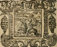 An illustration from Andreae Alciati Emblemata cum commentariis Claudii Minois I.C. Francisci Sanctii Brocensis, & notis Laurentij Pignorij Patavini : nouissima hac editione in continuam vnius commentarij seriem congestis, in certas quasdam quasi classes dispositis, & plusquam dimidia parte auctis (1661)