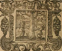 An illustration from Andreae Alciati Emblemata cum commentariis Claudii Minois I.C. Francisci Sanctii Brocensis, & notis Laurentij Pignorij Patavini : nouissima hac editione in continuam vnius commentarij seriem congestis, in certas quasdam quasi classes dispositis, & plusquam dimidia parte auctis (1661)