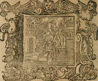 An illustration from Andreae Alciati Emblemata cum commentariis Claudii Minois I.C. Francisci Sanctii Brocensis, & notis Laurentij Pignorij Patavini : nouissima hac editione in continuam vnius commentarij seriem congestis, in certas quasdam quasi classes dispositis, & plusquam dimidia parte auctis (1661)