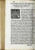 An illustration from Andreae Fuluii Sabini antiquarii De Vrbis antiquitatibus libri quinque ; item, De Vrbis eiusdem laudibus oratio ; In populi Ro. laudem elegeia ; De Romuli, & Remi expositione egloga : quae cuncta, me[n]dis omnibus quib[us] prior editio squallebat : nuper excussa ac repurgata : indice copiosissimo ordinatissimo[que] repposito (1545)