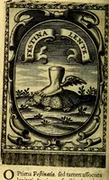 An illustration from Andreae Maximiliani Fredro Castellani Leopoliensis Scriptorum seu togae & belli notationum fragmenta : accesserunt Peristromata regum symbolis expressa (1660)