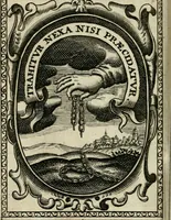 An illustration from Andreae Maximiliani Fredro castellani Leopoliensis, Scriptorum seu togae & belli notationum fragmenta : accesserunt Peristromata regum symbolis expressa (1660)