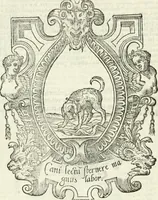 Picture 228 of 228 from Andreæ Alciati emblemata cvm commentariis Clavdii Minois...: & notis Lavrentii Pignorii Patavini : nouissima hac editione in continuam vnius commentarij seriem congestis, in certas quasdam quasi classes dispositis, & plusquam dimidia parte auctis (1621), leaf 1087