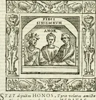 Picture 19 of 228 from Andreæ Alciati emblemata cvm commentariis Clavdii Minois...: & notis Lavrentii Pignorii Patavini : nouissima hac editione in continuam vnius commentarij seriem congestis, in certas quasdam quasi classes dispositis, & plusquam dimidia parte auctis (1621), leaf 139