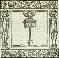 Picture 22 of 228 from Andreæ Alciati emblemata cvm commentariis Clavdii Minois...: & notis Lavrentii Pignorii Patavini : nouissima hac editione in continuam vnius commentarij seriem congestis, in certas quasdam quasi classes dispositis, & plusquam dimidia parte auctis (1621), leaf 154