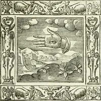 Picture 26 of 228 from Andreæ Alciati emblemata cvm commentariis Clavdii Minois...: & notis Lavrentii Pignorii Patavini : nouissima hac editione in continuam vnius commentarij seriem congestis, in certas quasdam quasi classes dispositis, & plusquam dimidia parte auctis (1621), leaf 174