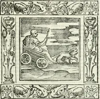 An illustration from Andreæ Alciati emblemata cvm commentariis Clavdii Minois...: & notis Lavrentii Pignorii Patavini : nouissima hac editione in continuam vnius commentarij seriem congestis, in certas quasdam quasi classes dispositis, & plusquam dimidia parte auctis (1621)