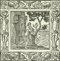 Picture 47 of 228 from Andreæ Alciati emblemata cvm commentariis Clavdii Minois...: & notis Lavrentii Pignorii Patavini : nouissima hac editione in continuam vnius commentarij seriem congestis, in certas quasdam quasi classes dispositis, & plusquam dimidia parte auctis (1621), leaf 286