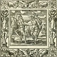 Picture 49 of 228 from Andreæ Alciati emblemata cvm commentariis Clavdii Minois...: & notis Lavrentii Pignorii Patavini : nouissima hac editione in continuam vnius commentarij seriem congestis, in certas quasdam quasi classes dispositis, & plusquam dimidia parte auctis (1621), leaf 293