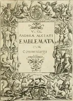 Picture 1 of 228 from Andreæ Alciati emblemata cvm commentariis Clavdii Minois...: & notis Lavrentii Pignorii Patavini : nouissima hac editione in continuam vnius commentarij seriem congestis, in certas quasdam quasi classes dispositis, & plusquam dimidia parte auctis (1621), leaf 4