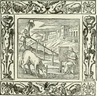 Picture 103 of 228 from Andreæ Alciati emblemata cvm commentariis Clavdii Minois...: & notis Lavrentii Pignorii Patavini : nouissima hac editione in continuam vnius commentarij seriem congestis, in certas quasdam quasi classes dispositis, & plusquam dimidia parte auctis (1621), leaf 476