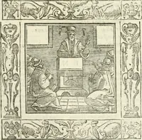An illustration from Andreæ Alciati emblemata cvm commentariis Clavdii Minois...: & notis Lavrentii Pignorii Patavini : nouissima hac editione in continuam vnius commentarij seriem congestis, in certas quasdam quasi classes dispositis, & plusquam dimidia parte auctis (1621)