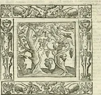 Picture 113 of 228 from Andreæ Alciati emblemata cvm commentariis Clavdii Minois...: & notis Lavrentii Pignorii Patavini : nouissima hac editione in continuam vnius commentarij seriem congestis, in certas quasdam quasi classes dispositis, & plusquam dimidia parte auctis (1621), leaf 503