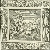 An illustration from Andreæ Alciati emblemata cvm commentariis Clavdii Minois...: & notis Lavrentii Pignorii Patavini : nouissima hac editione in continuam vnius commentarij seriem congestis, in certas quasdam quasi classes dispositis, & plusquam dimidia parte auctis (1621)