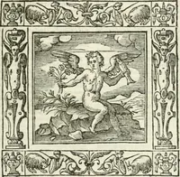 Picture 120 of 228 from Andreæ Alciati emblemata cvm commentariis Clavdii Minois...: & notis Lavrentii Pignorii Patavini : nouissima hac editione in continuam vnius commentarij seriem congestis, in certas quasdam quasi classes dispositis, & plusquam dimidia parte auctis (1621), leaf 530