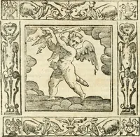 An illustration from Andreæ Alciati emblemata cvm commentariis Clavdii Minois...: & notis Lavrentii Pignorii Patavini : nouissima hac editione in continuam vnius commentarij seriem congestis, in certas quasdam quasi classes dispositis, & plusquam dimidia parte auctis (1621)