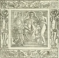 Picture 122 of 228 from Andreæ Alciati emblemata cvm commentariis Clavdii Minois...: & notis Lavrentii Pignorii Patavini : nouissima hac editione in continuam vnius commentarij seriem congestis, in certas quasdam quasi classes dispositis, & plusquam dimidia parte auctis (1621), leaf 536
