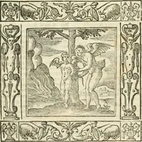 An illustration from Andreæ Alciati emblemata cvm commentariis Clavdii Minois...: & notis Lavrentii Pignorii Patavini : nouissima hac editione in continuam vnius commentarij seriem congestis, in certas quasdam quasi classes dispositis, & plusquam dimidia parte auctis (1621)