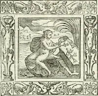 Picture 149 of 228 from Andreæ Alciati emblemata cvm commentariis Clavdii Minois...: & notis Lavrentii Pignorii Patavini : nouissima hac editione in continuam vnius commentarij seriem congestis, in certas quasdam quasi classes dispositis, & plusquam dimidia parte auctis (1621), leaf 664