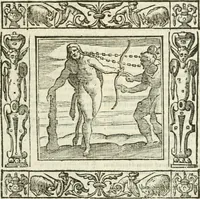 Picture 195 of 228 from Andreæ Alciati emblemata cvm commentariis Clavdii Minois...: & notis Lavrentii Pignorii Patavini : nouissima hac editione in continuam vnius commentarij seriem congestis, in certas quasdam quasi classes dispositis, & plusquam dimidia parte auctis (1621), leaf 834
