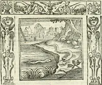 Picture 207 of 228 from Andreæ Alciati emblemata cvm commentariis Clavdii Minois...: & notis Lavrentii Pignorii Patavini : nouissima hac editione in continuam vnius commentarij seriem congestis, in certas quasdam quasi classes dispositis, & plusquam dimidia parte auctis (1621), leaf 900