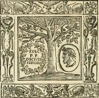 Picture 215 of 228 from Andreæ Alciati emblemata cvm commentariis Clavdii Minois...: & notis Lavrentii Pignorii Patavini : nouissima hac editione in continuam vnius commentarij seriem congestis, in certas quasdam quasi classes dispositis, & plusquam dimidia parte auctis (1621), leaf 935