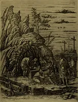 An illustration from Andrea Mantegna and the Italian pre-Raphaelite engravers (1911)