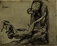 An illustration from Andrea Mantegna and the Italian pre-Raphaelite engravers (1911)