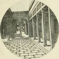 An illustration from Iacobvs Androvetivs dv Cerceav : lectoribvs S. veteri consvetvdine institvtoqve nostro novos ... labores excipienti, visvm fvit hos opvs ... edere ... Continet ... Optices, qvam perspectivam nominant viginti figuras .. (1551)