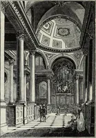 An illustration from Anecdotes of painting in England : with some account of the principal artists, and incidental notes on other arts (1826)