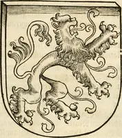 Picture 59 of 234 from Anfang, Vrsprug und Herkomen des Thurniers inn Teutscher Nation : wieuil Thurnier biss vff den letztenn zu Wormbs : auch wie vnnd an welchen Orten die gehalten vñ durch was Fürsten, Grauen, Herrn, Ritter vñ vom Adel, sie iederzeit besucht worden sindt .. (1532), leaf 108