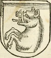 Picture 72 of 234 from Anfang, Vrsprug und Herkomen des Thurniers inn Teutscher Nation : wieuil Thurnier biss vff den letztenn zu Wormbs : auch wie vnnd an welchen Orten die gehalten vñ durch was Fürsten, Grauen, Herrn, Ritter vñ vom Adel, sie iederzeit besucht worden sindt .. (1532), leaf 124